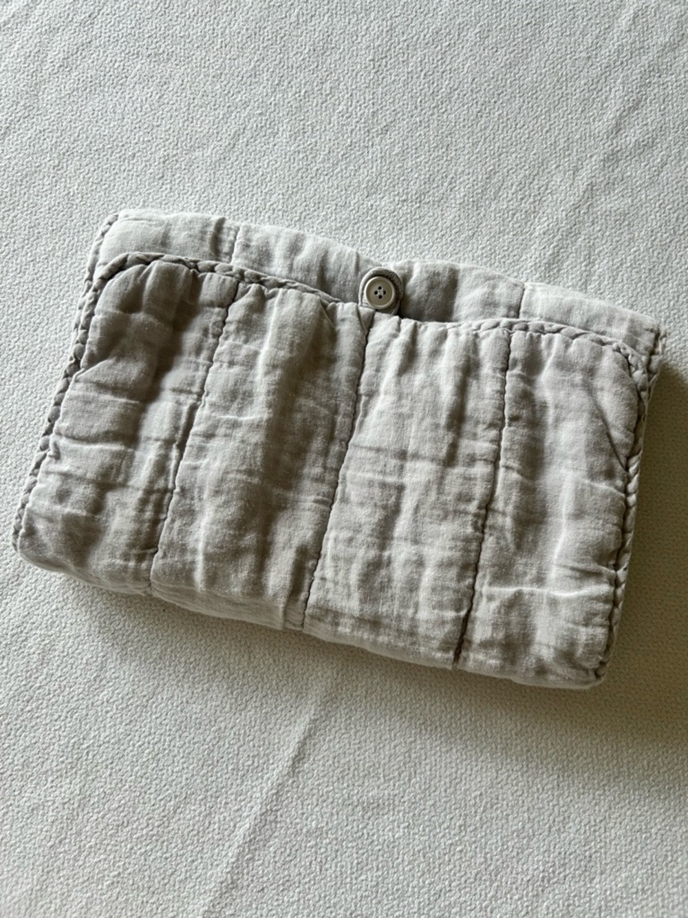 Parachute Travel Diaper Changing Pad in Light Gray